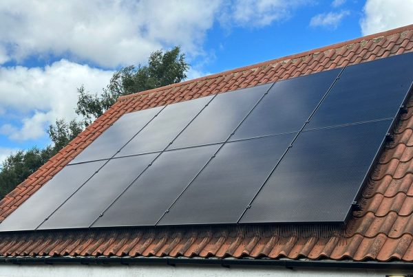Solar panel installation Caistor