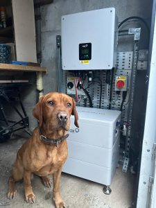 Solar Panel Battery at Home