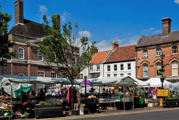 Louth town market
