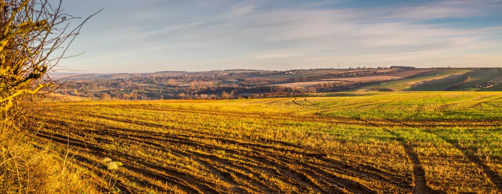 A view from the Lincolnshire Wolds