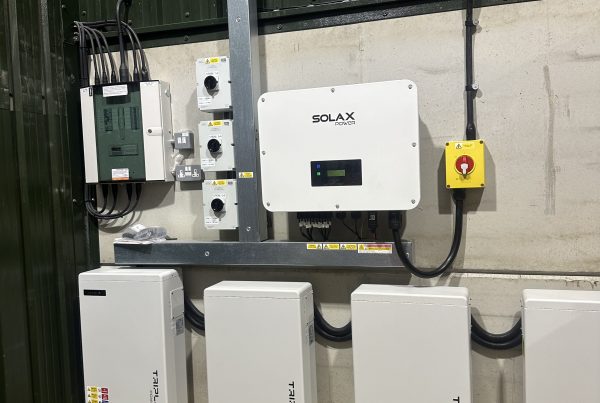 warehouse solar panel battery