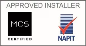 Logos for MCS and NAPIT Certifications
